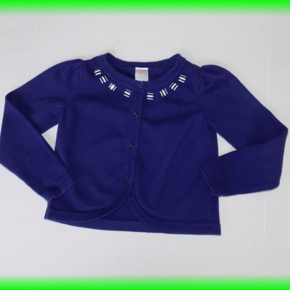 NWT Girl/'s Gymboree Mod about Orange blue striped sweater ~ 18-24 months 2T